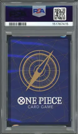 PSA 10 Monkey D. Luffy (Alt Art) 1st Anniversary OP05 ST01-012 EN One Piece B16 - Image 2