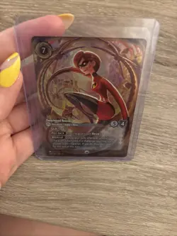 Lorcana Wilds Unknown Mrs. Incredible Determined Rescuer 239/204 Enchanted Rare - Image 2