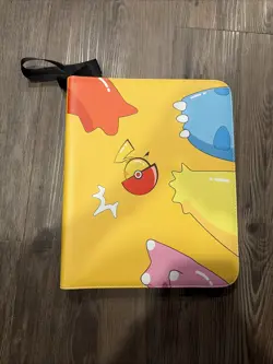 Pokemon 3 Ring Zipper Trading Card Binder - Image 1