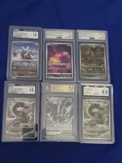 18 Graded Card Pokemon Lot - Image 1