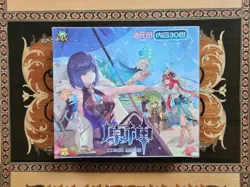 Genshin Impact Booster Box 30 Pack Premium Trading Card Anime NEW 2023 GS2M03 - Image 1