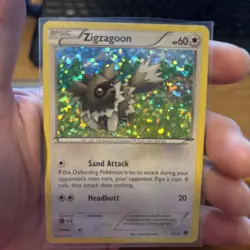 Pokemon TCG Zigzagoon 11/12 Holo Promo Card McDonald's Collection 2015 - Image 1