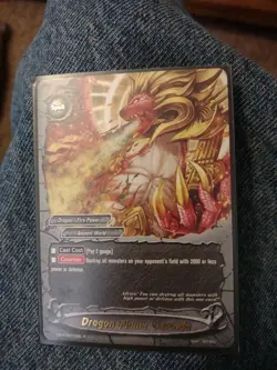 Future Card Buddyfight "Dragon Flame Cascade " EB01/0017EN R CCG NM+ - Image 1