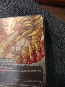 Future Card Buddyfight "Dragon Flame Cascade " EB01/0017EN R CCG NM+ - Image 4