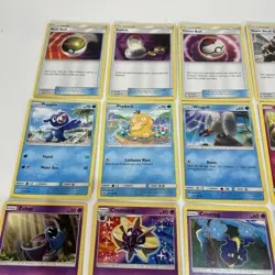 Pokemon Sun & Moon Bulk Bundle Collection 35 Cards 1 Rare 10 Uncommon No Doubles - Image 2