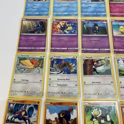 Pokemon Sun & Moon Bulk Bundle Collection 35 Cards 1 Rare 10 Uncommon No Doubles - Image 4