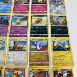 Pokemon Sun & Moon Bulk Bundle Collection 35 Cards 1 Rare 10 Uncommon No Doubles - Image 5