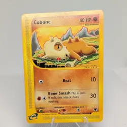 Pokemon Regular Cubone - 103/165 - Common Expedition good condition - Image 1