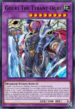 Yugioh Gouki the Tyrant Ogre DOOD-EN036 1st Edition Super Rare NM Presale - Image 1