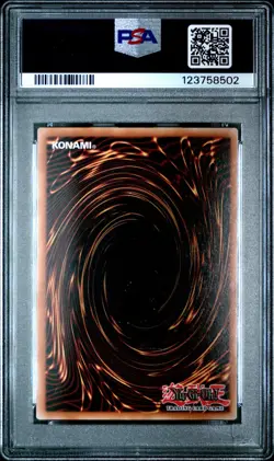 YUGIOH PSA 9 2025 Red-Eyes Black Dragon RA04-EN109 QCR 1st Edition "8th Art" - Image 2