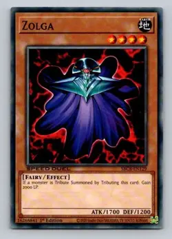2020 Yugioh Zolga SBCB-EN129 1st Edition Common - Image 1