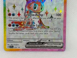Pokemon Surging Sparks - Tatsugiri EX 226/191 - Ultra Rare - NM/M Condition - Image 3