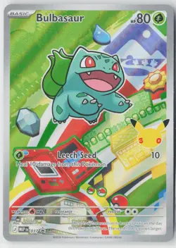 Bulbasaur 037 Holo Promo ME: Mega Evolution Promo Pokemon Near Mint - Image 1