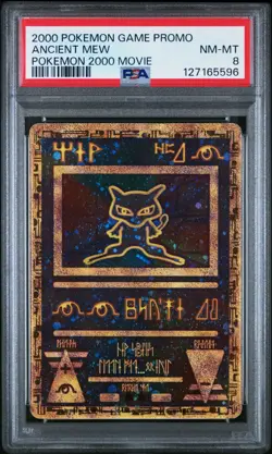 Pokemon Ancient Mew Movie 2000 Promo PSA 8 NM-MT - Image 1