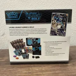 Pokemon TCG Scarlet & Violet Black Bolt Elite Trainer Box ETB Sealed - Image 2