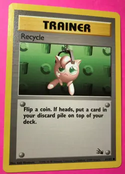 Recycle 61/62 - Fossil - Common Trainer - Pokemon - Image 1