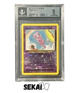 POKEMON BGS 9 MEW SOUTHERN ISLANDS 1/18 HOLO PROMO ENG MINT NO PSA 9 - Image 1