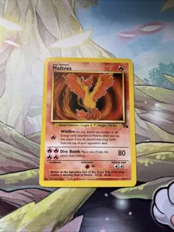 Pokemon Tcg Moltres - Fossil Non-holo - 27/62 - LP Unlimited - Image 1