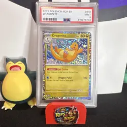 The Pokemon Company Pokemon TCG Dragonite 012/015 McDonald's 2024 Holo Eng PSA 9 - Image 1