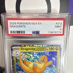 The Pokemon Company Pokemon TCG Dragonite 012/015 McDonald's 2024 Holo Eng PSA 9 - Image 3