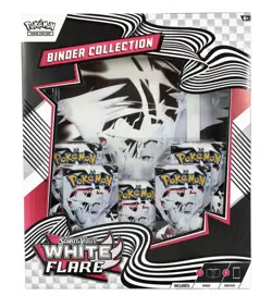 Factory Sealed Pokemon White Flare (6) Binder Collection Case - Image 2