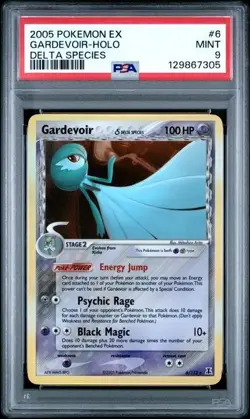 2005 POKEMON EX DELTA SPECIES #6 GARDEVOIR HOLO PSA 9 - Image 1