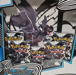 Pokemon TCG Scarlet & Violet Black Bolt Binder Collection Box Factory Sealed - Image 3