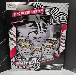 Pokemon TCG: White Flare Binder Collection - New & Sealed - Image 1