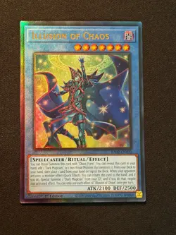 Yu-Gi-Oh! TCG Illusion of Chaos RA02-EN020 Ultimate Rare - NM/M - 1st Ed. - Image 1