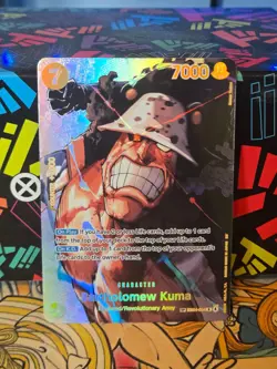 In Hand! Bartholomew Kuma SP EB04-054 One Piece English OP16 TIME OF BATTLE - Image 1