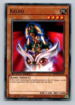 2020 Yugioh Keldo SBCB-EN127 1st Edition Common - Image 1