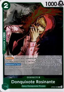 Donquixote Rosinante R Premium Booster The Best Vol. 2 OP05-030 One Piece TCG - Image 1