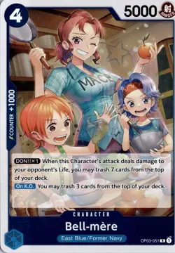Bell-mere R Pillars of Strength OP03-051 One Piece TCG - Image 1
