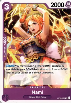 Nami (070) UC Emperors in the New World OP09-070 One Piece TCG - Image 1