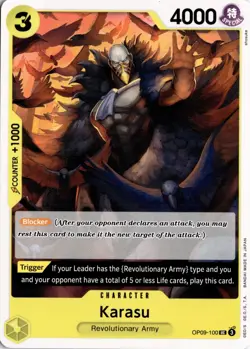 Karasu UC Emperors in the New World OP09-100 One Piece TCG - Image 1