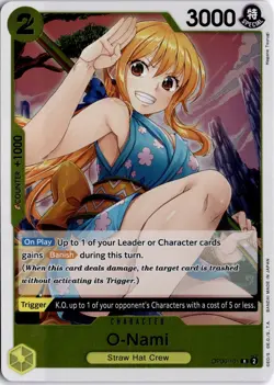 O-Nami R Wings of the Captain OP06-101 One Piece TCG - Image 1