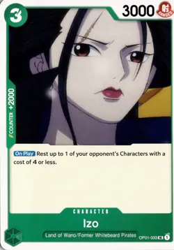 Izo UC Romance Dawn OP01-033 One Piece TCG - Image 1
