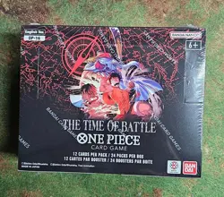 ONE PIECE The Time of Battle booster box, factory sealed, Bandai, 2026 - Image 1