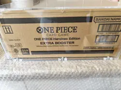 ONE PIECE TCG EB-03 HEROINES EDITION BOOSTER BOX CASE SEALED/ACRYLIC CASE - Image 1