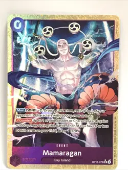One Piece TCG Mamaragan (OP15-078) ALTERNATE ART SR Adventure on Kami's Island - Image 1