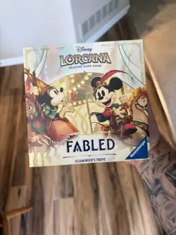 Disney Lorcana Fabled Illumineer's Trove New Sealed Card Game - Image 5