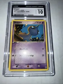 CGC 10 Shuppet ex Legend Maker Pokemon Card 63/92 2006 Non Holo - Image 5