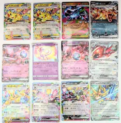 Pokemon Card Lot Umbreon Espeon Pikachu ex Mewtwo Charizard Japanese 12 Cards - Image 1