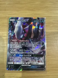 Pokemon Card Darkrai GX 88/147 Burning Shadows Ultra Rare Near Mint - Image 1