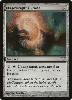 Magewright's Stone x1 Dissension MTG Magic the Gathering Artifact Card - Image 1