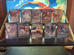 Pokemon TCG V Cards Lot of 10 Near Mint Condition No Duplicates All NM - Image 1
