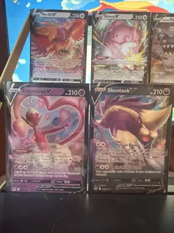 Pokemon TCG V Cards Lot of 10 Near Mint Condition No Duplicates All NM - Image 2