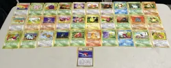 Vintage Pokemon Card Lot 31 Japanese Jungle WOTC - NO DOUBLES NO HOLOS - Image 1