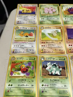 Vintage Pokemon Card Lot 31 Japanese Jungle WOTC - NO DOUBLES NO HOLOS - Image 2