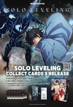 Solo Leveling Collect Card Vol.1 Booster Box Korean TCG 10 Pack 1Box - Image 2
